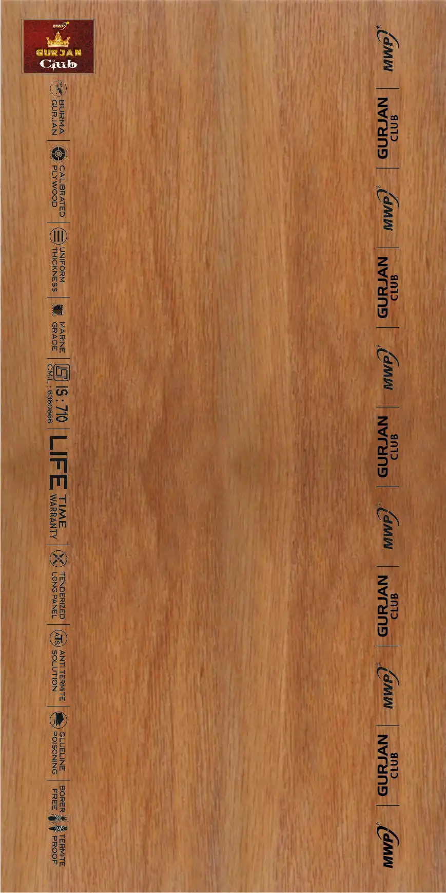 Gurjan Club Calibrated Plywood